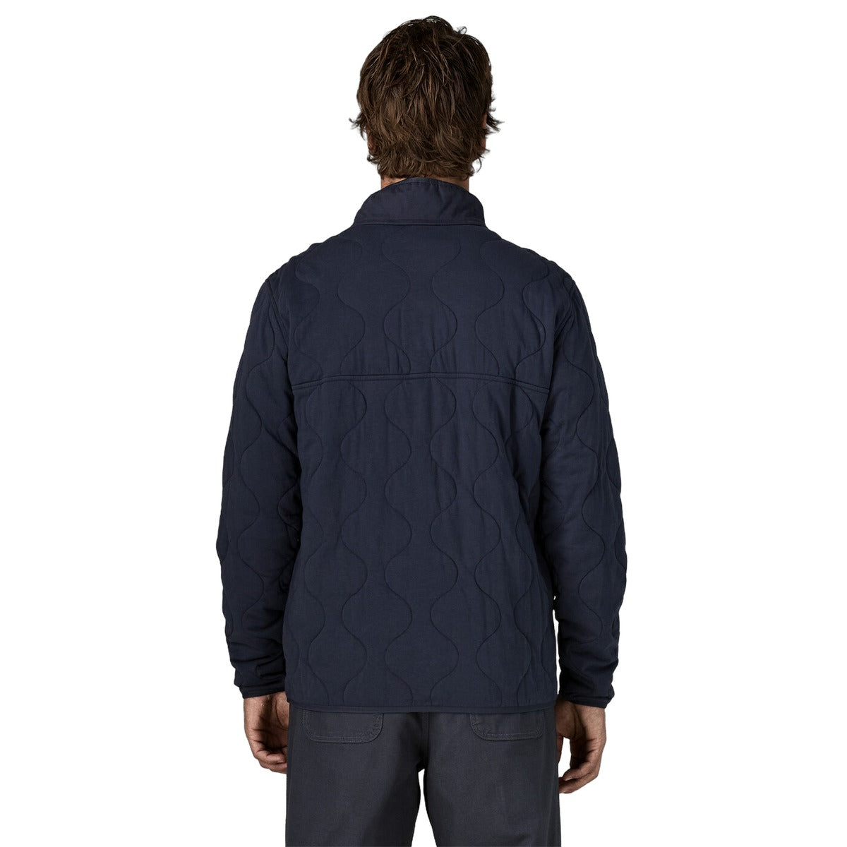 Patagonia Men's Daily Quilted Snap-T P/O - back view