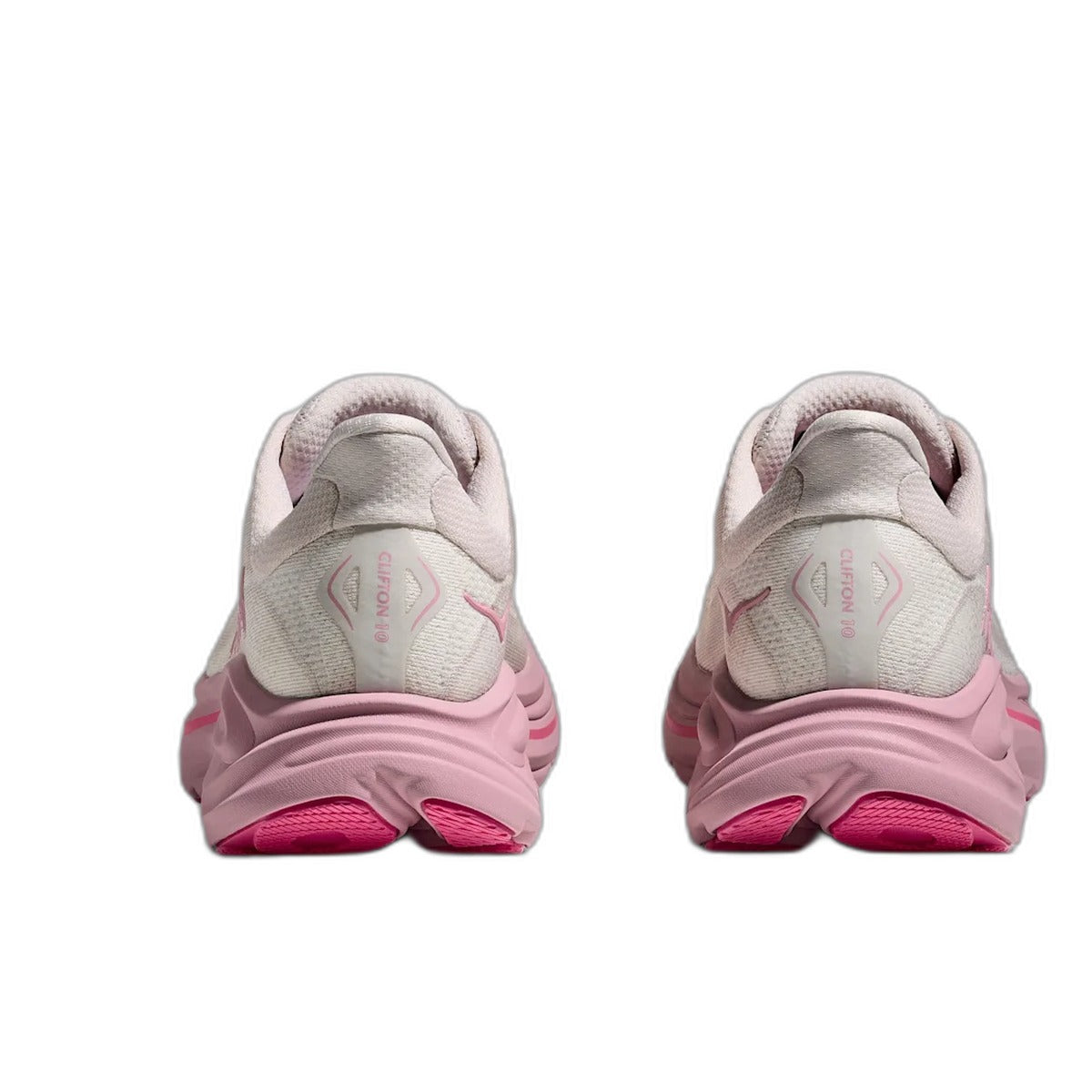 Hoka Women's Clifton 10 - Rose Cream - back view