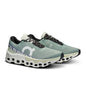 On women's Cloudmonster running shoe