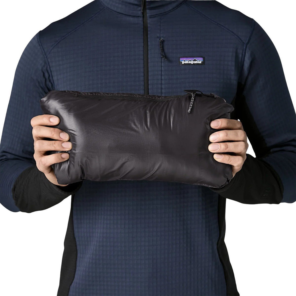 Patagonia Men's Durable Down Hoody - detail view