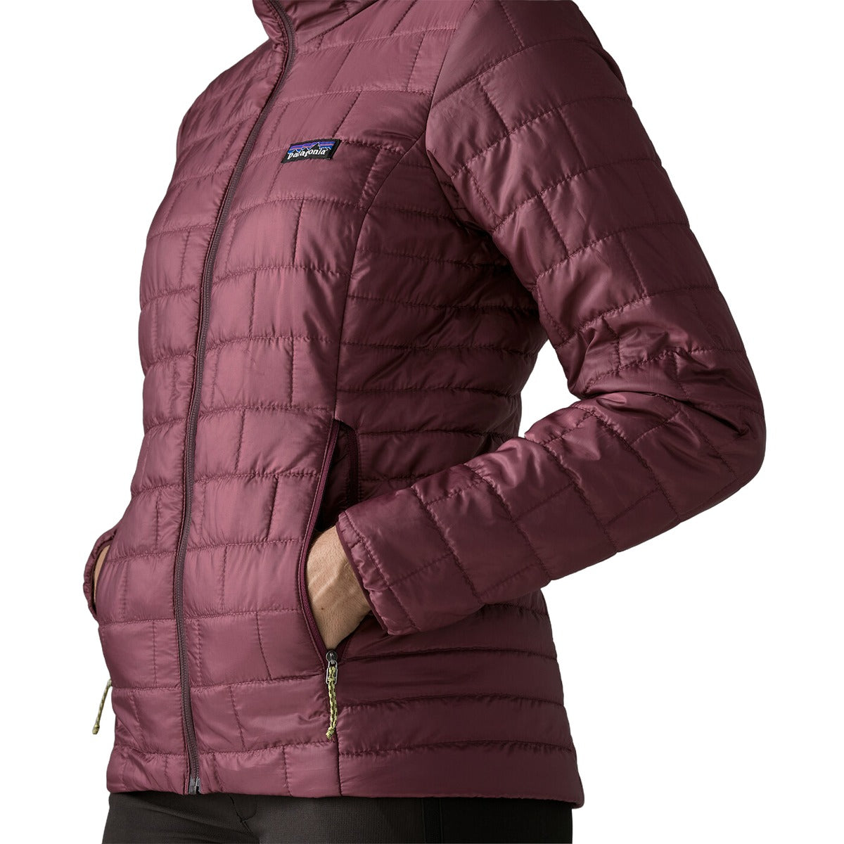 Patagonia Women's Nano Puff Hoody - detail view
