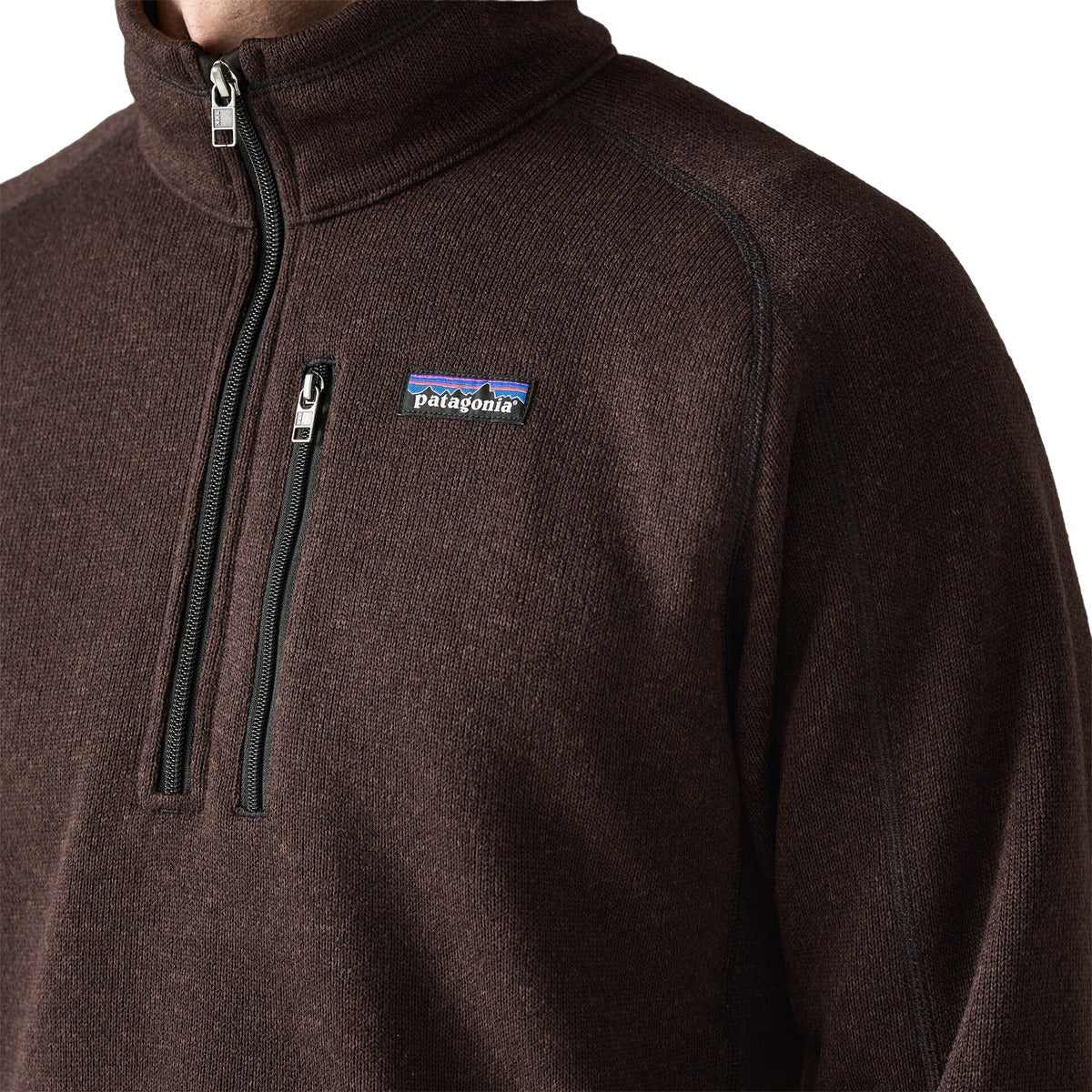 Patagonia Men's Better Sweater 1/4 Zip - detail view