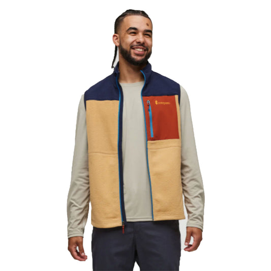 Cotopaxi Men's Abrazo Fleece Vest in Maritime/Birch