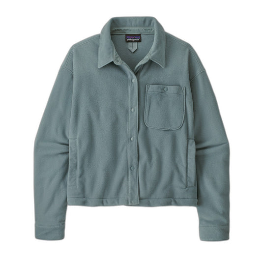 Patagonia Women's Micro D Fleece Shirt Jacket - front view