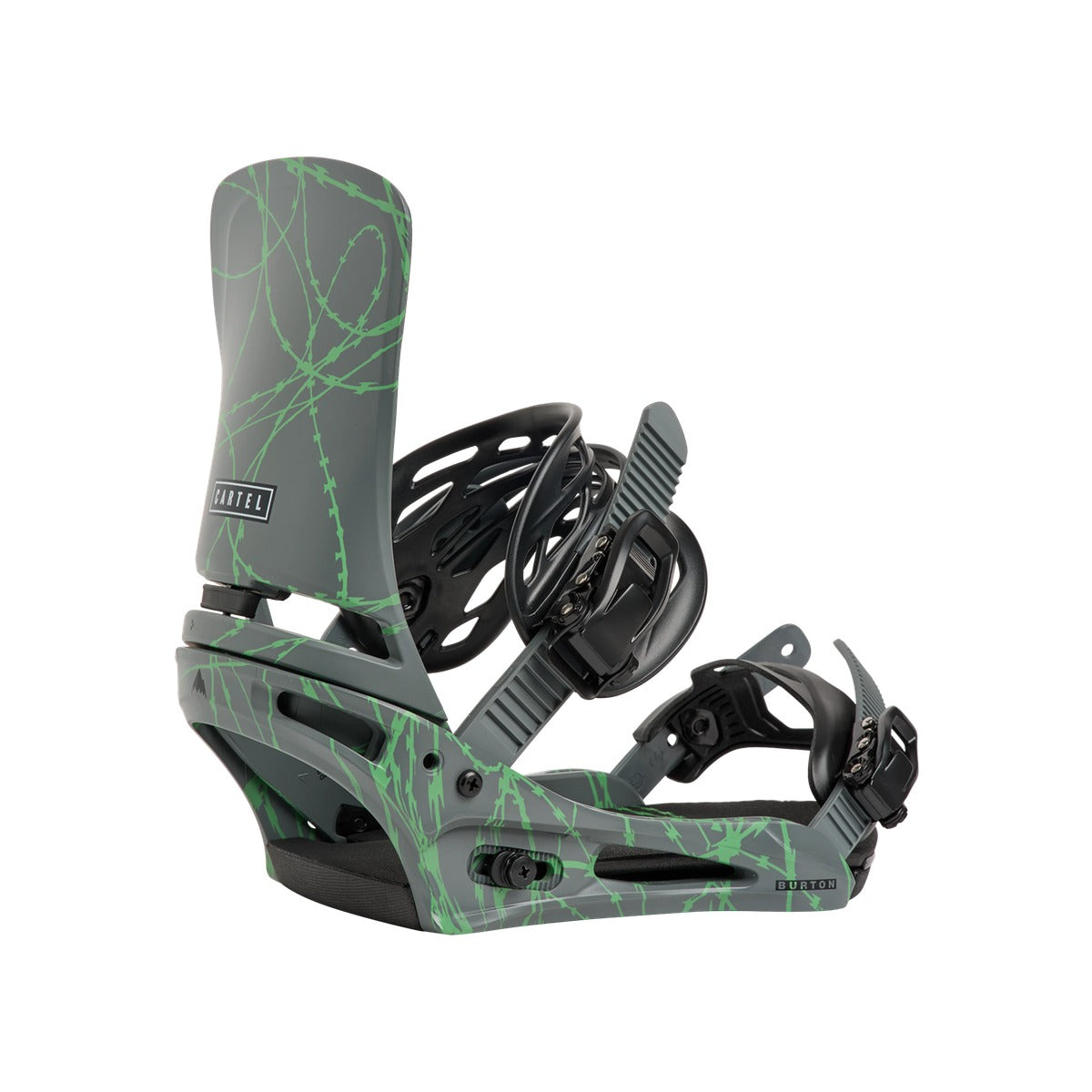 Burton Men's Cartel Re:Flex Snowboard Bindings - front view