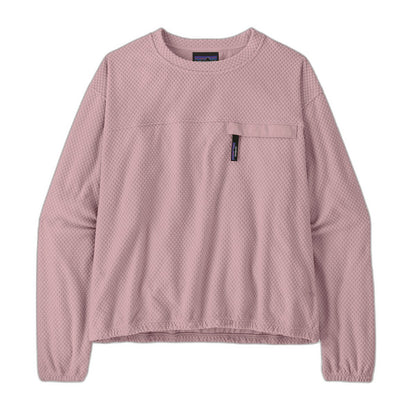 Patagonia Women's Textured Fleece Crewneck - front view