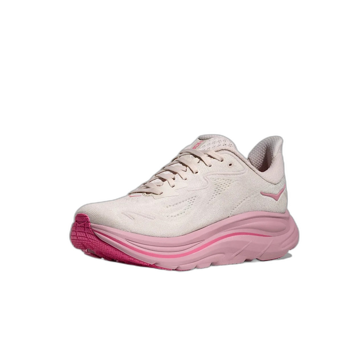 Hoka Women's Clifton 10 - Rose Cream - front view