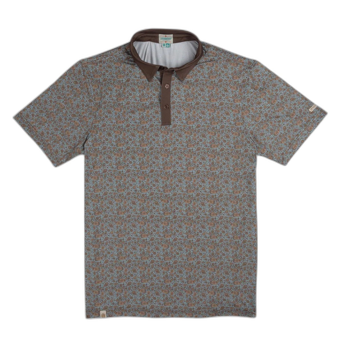 SENDERO Men's High Noon Performance Polo - front view
