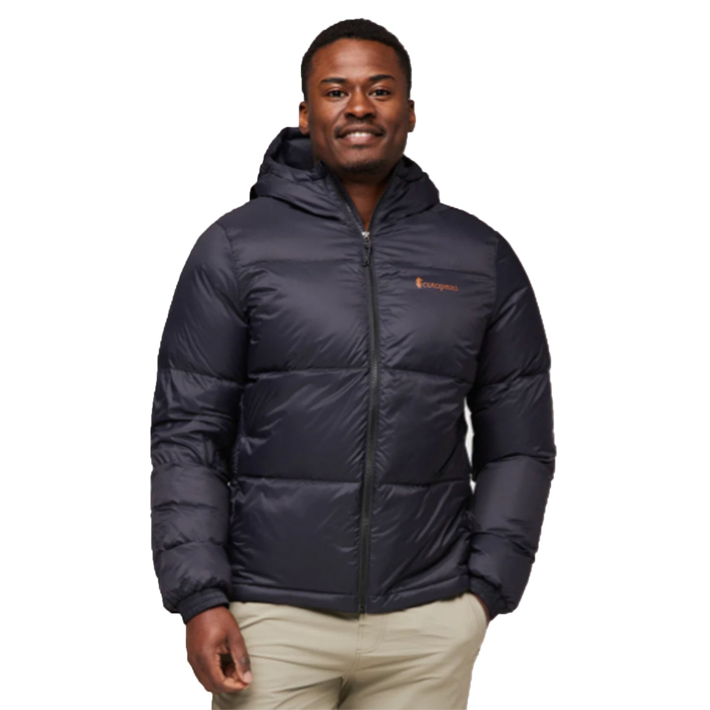 Cotopaxi Men's Solazo Down Hooded Jacket in Black