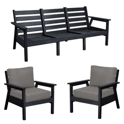 Tofino Sofa & Club Chairs Set
