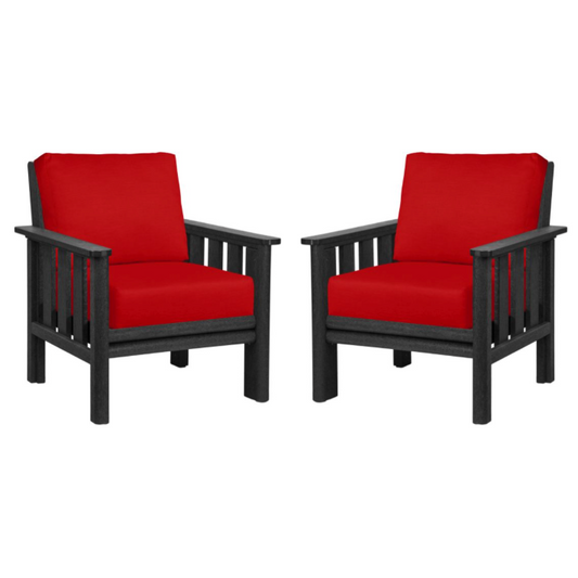 Stratford Club Chair Set (2 Chairs)