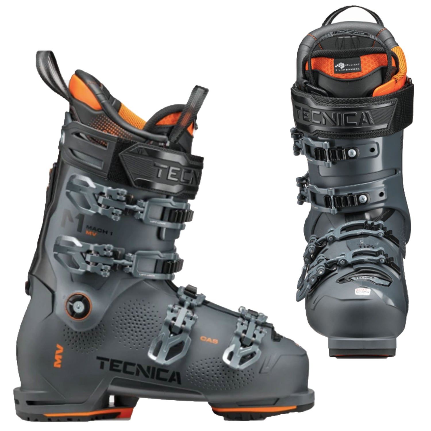 Tecnica Men's Mach MV 110 GW Alpine Ski Boots