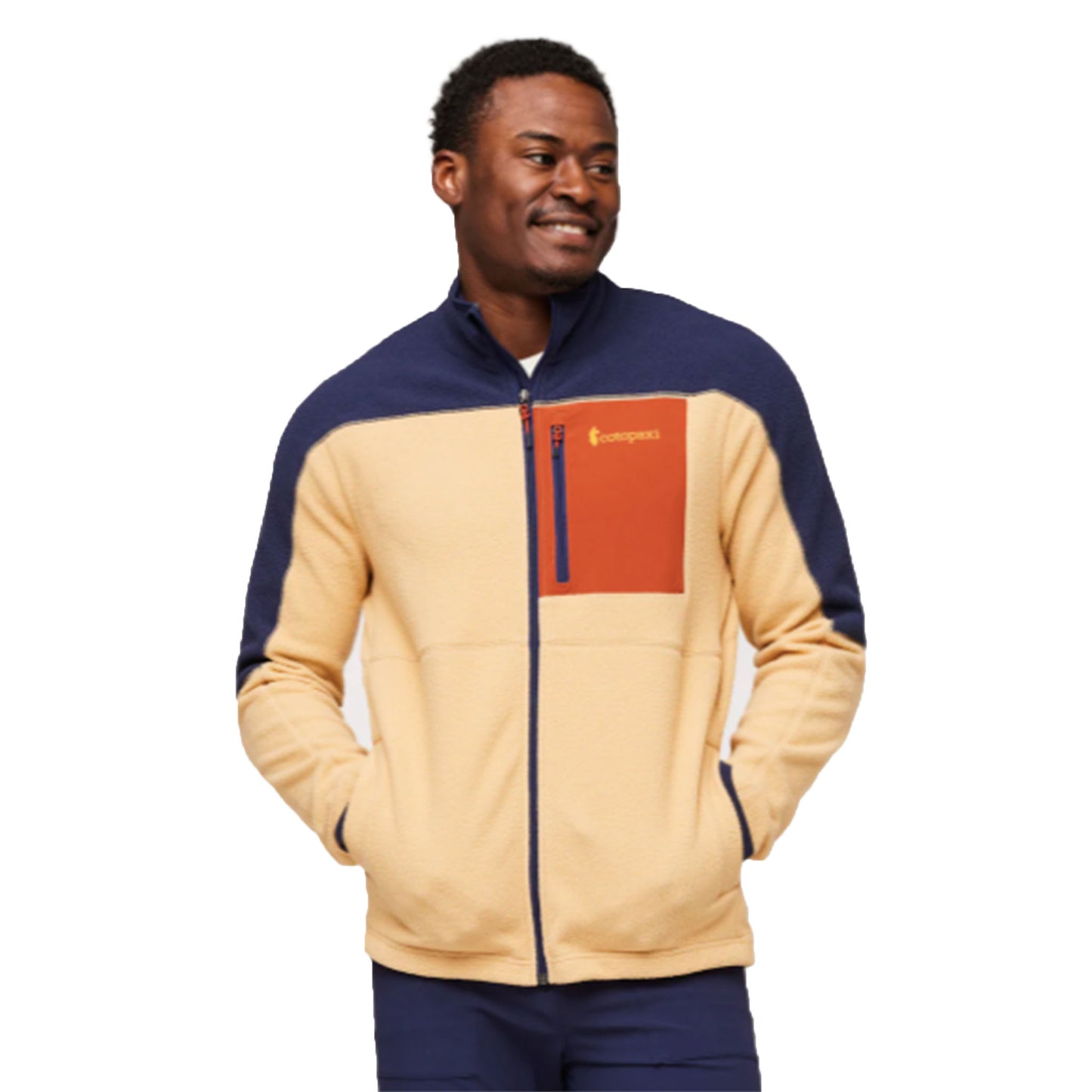 Cotopaxi Men's Abrazo Fleece Full-Zip in Maritime/Birch