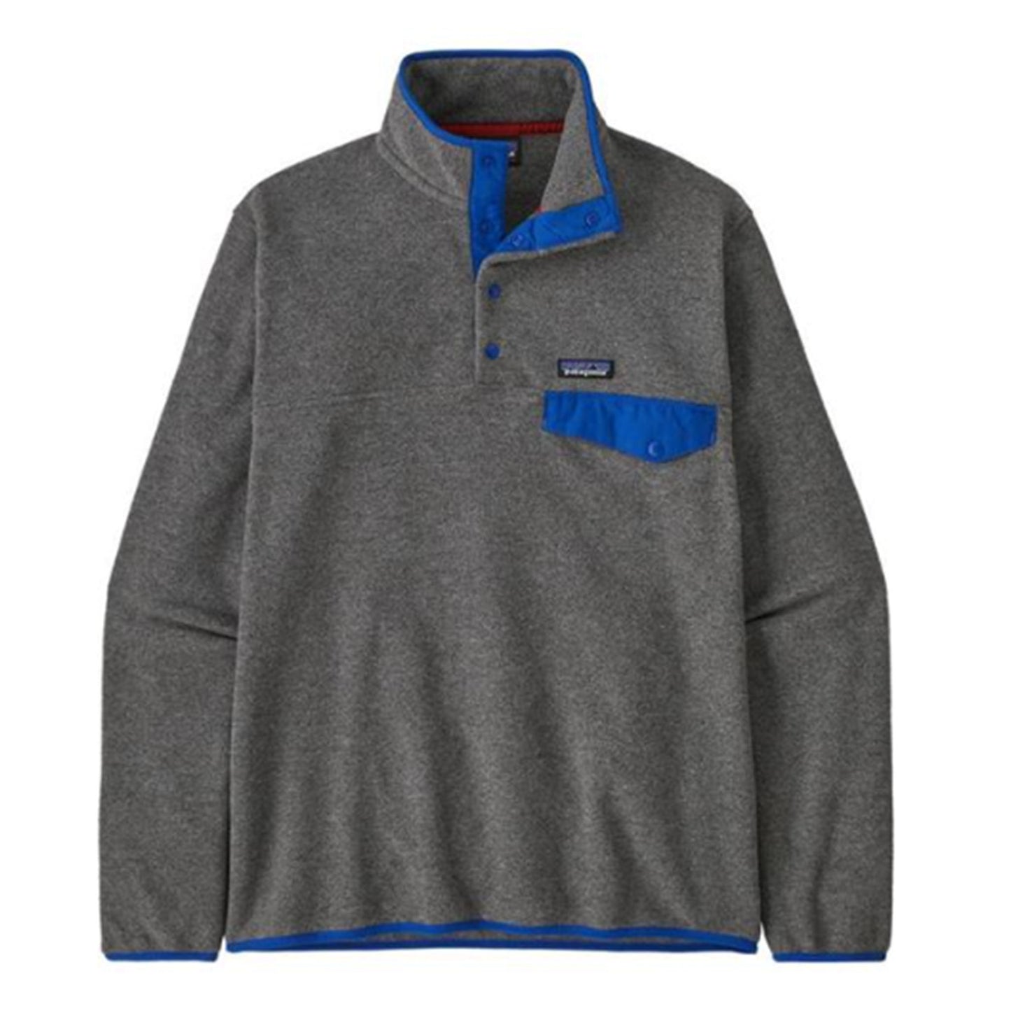 Patagonia Men's LW Synchilla Snap-T in Nickle