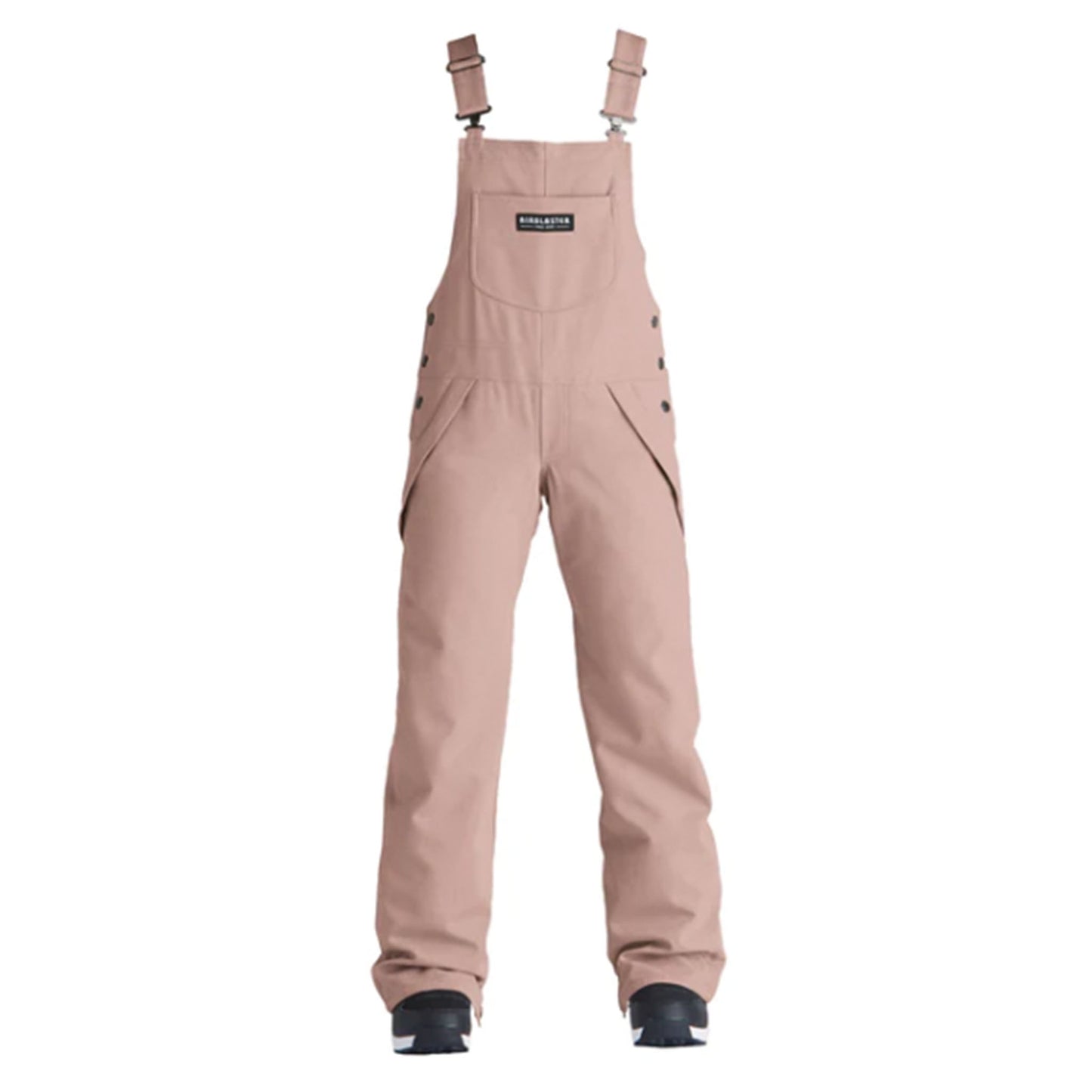 Airblaster Women's Freedom Insulated Bibs in Blush Pink