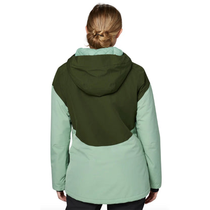 Flylow Women's Srarah Jacket in Pine/Seaglass