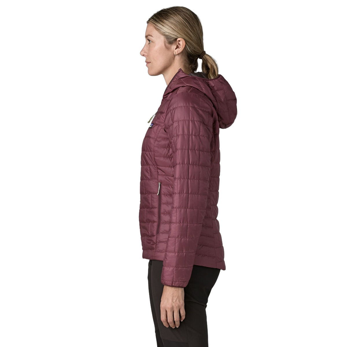Patagonia Women's Nano Puff Hoody - side view