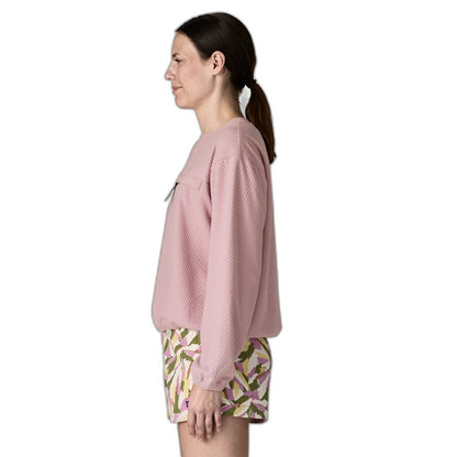Patagonia Women's Textured Fleece Crewneck - side view