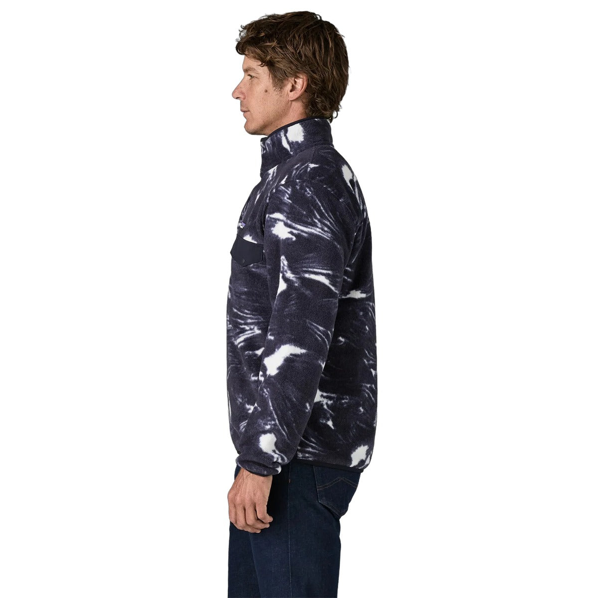 Patagonia Men's Lightweight Synchilla Snap-T Fleece Pullover - side view