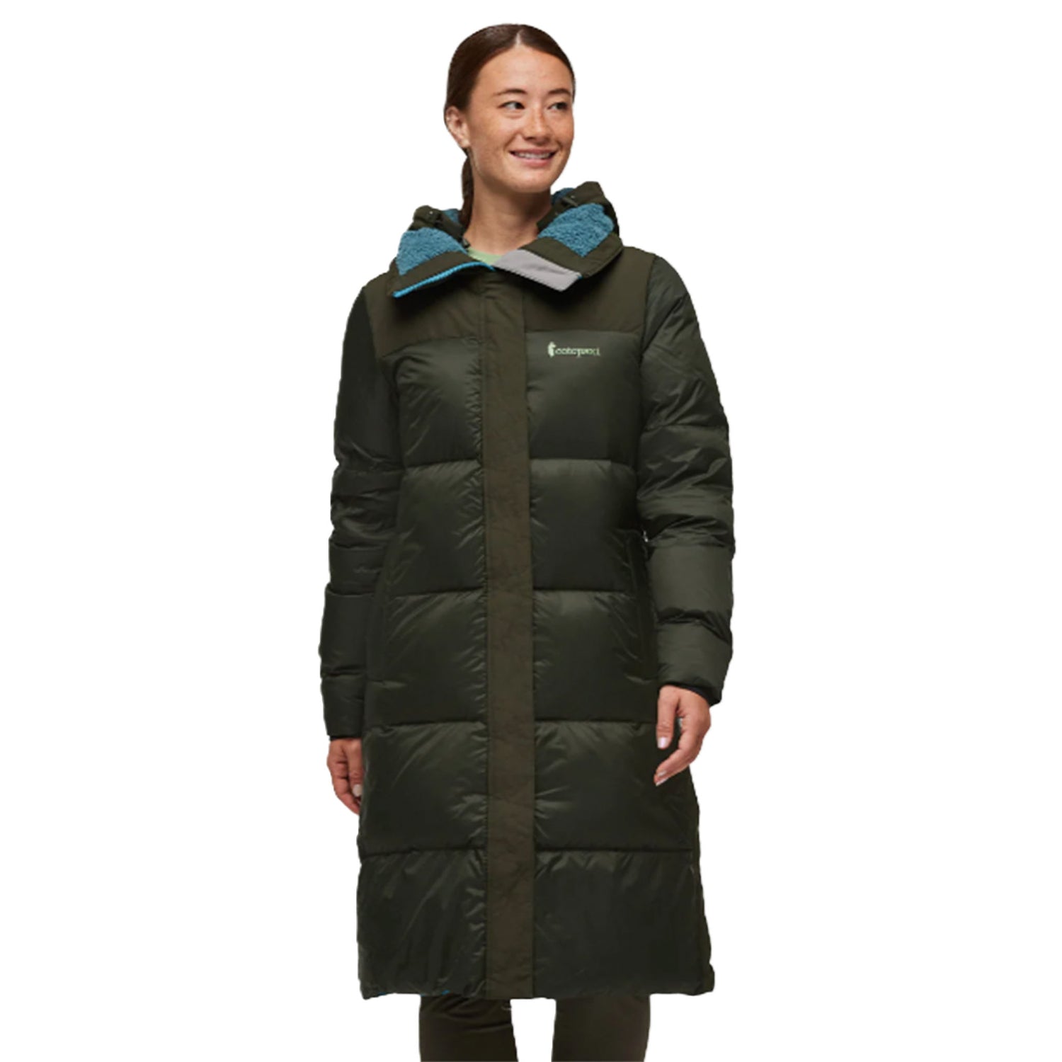 Cotopaxi Women's Solazo Down Parka in Woods