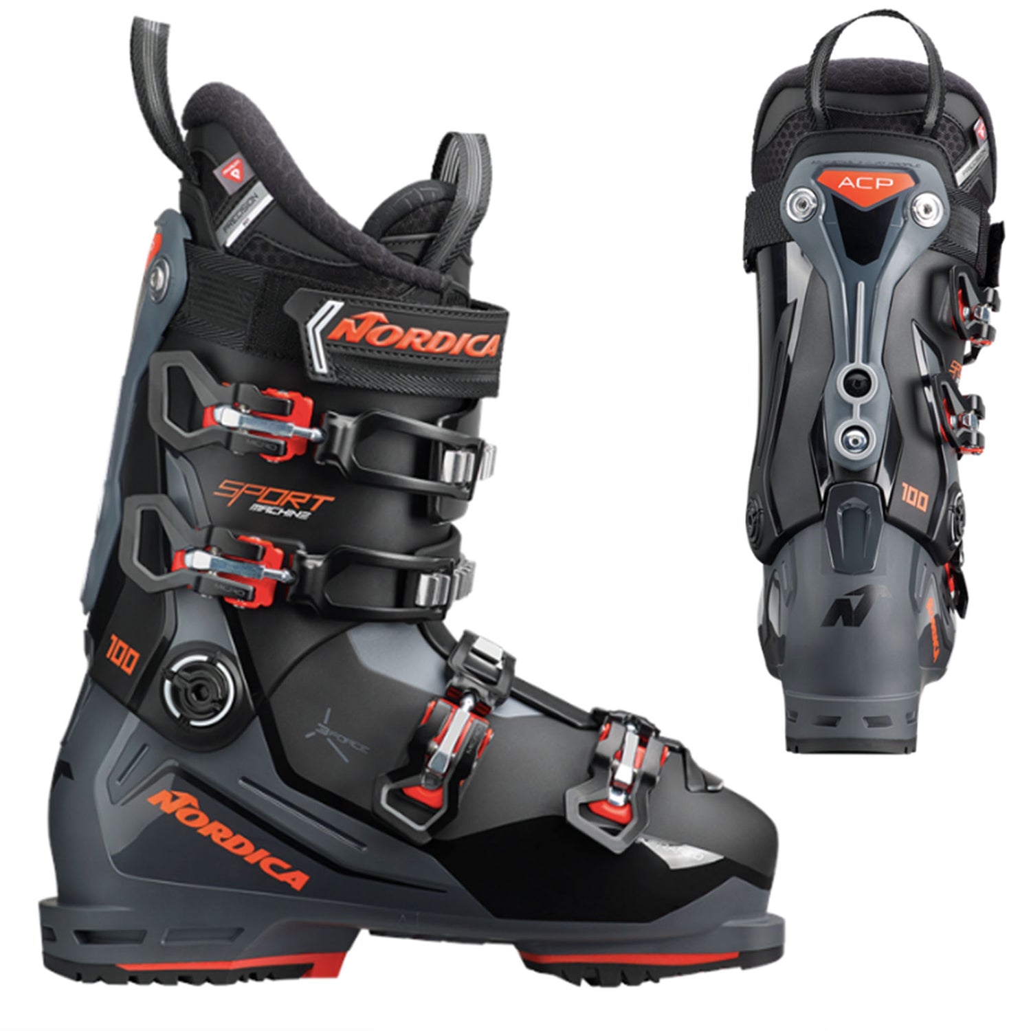 Nordica Men's Sportmachine 3 100 Alpine Ski Boots