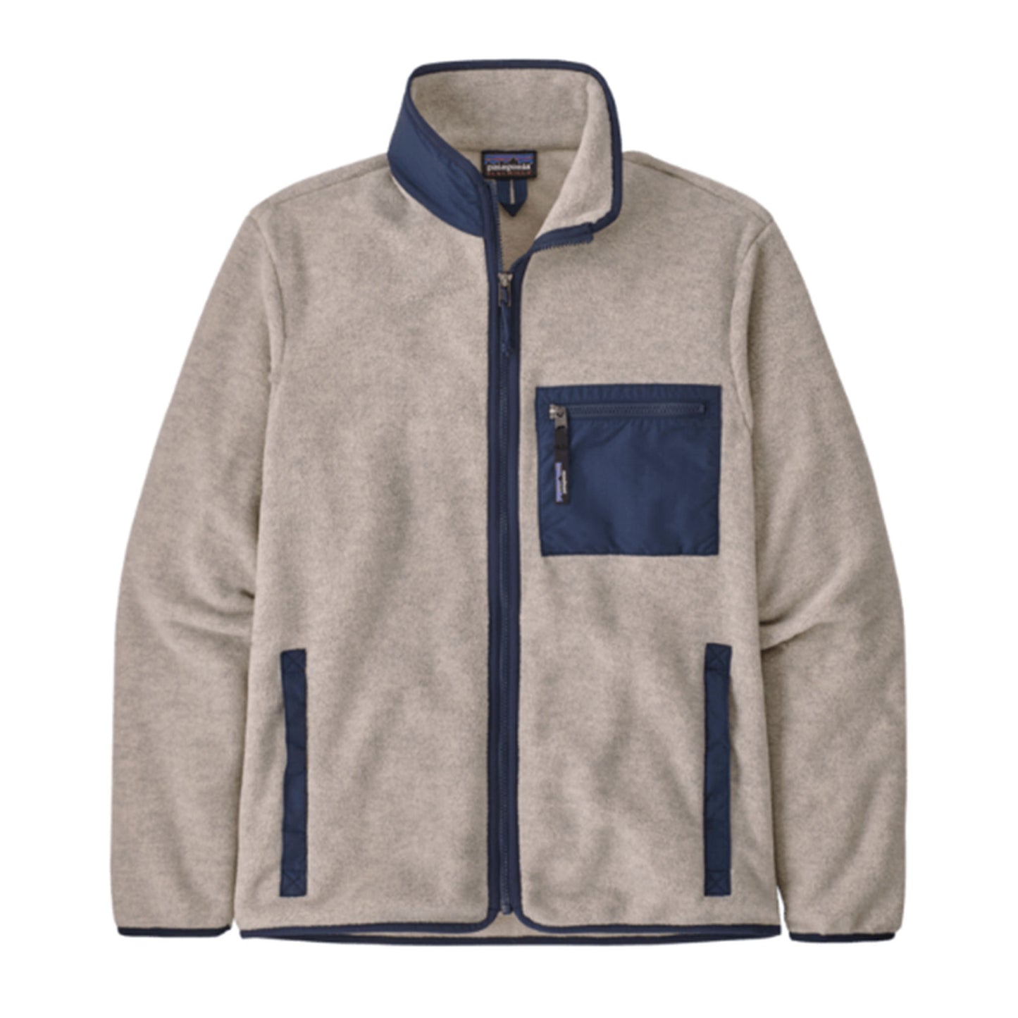 Patagonia Men's Synchilla Jacket In Oatmeal heather