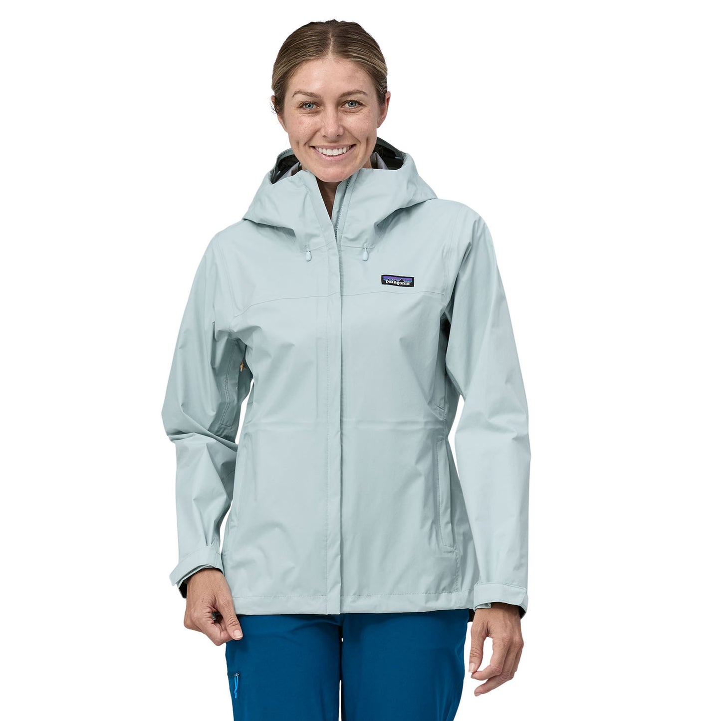 Women's Patagonia 3L Jacket in chilled blue