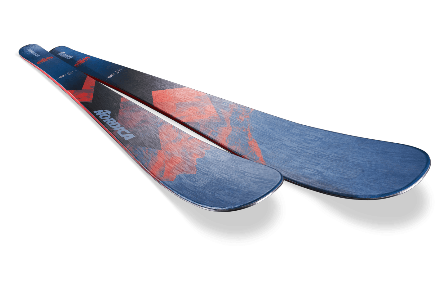 angled view of the 2023 nordic enforcer 100 all mountain skis