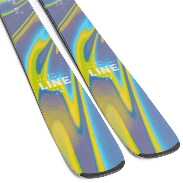 tail of the 2023 line pandora 104 women's all  mountain skis