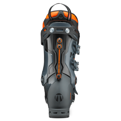 rear view of the 2023 tecnica mach 1 mv 110 men's alpine ski boots