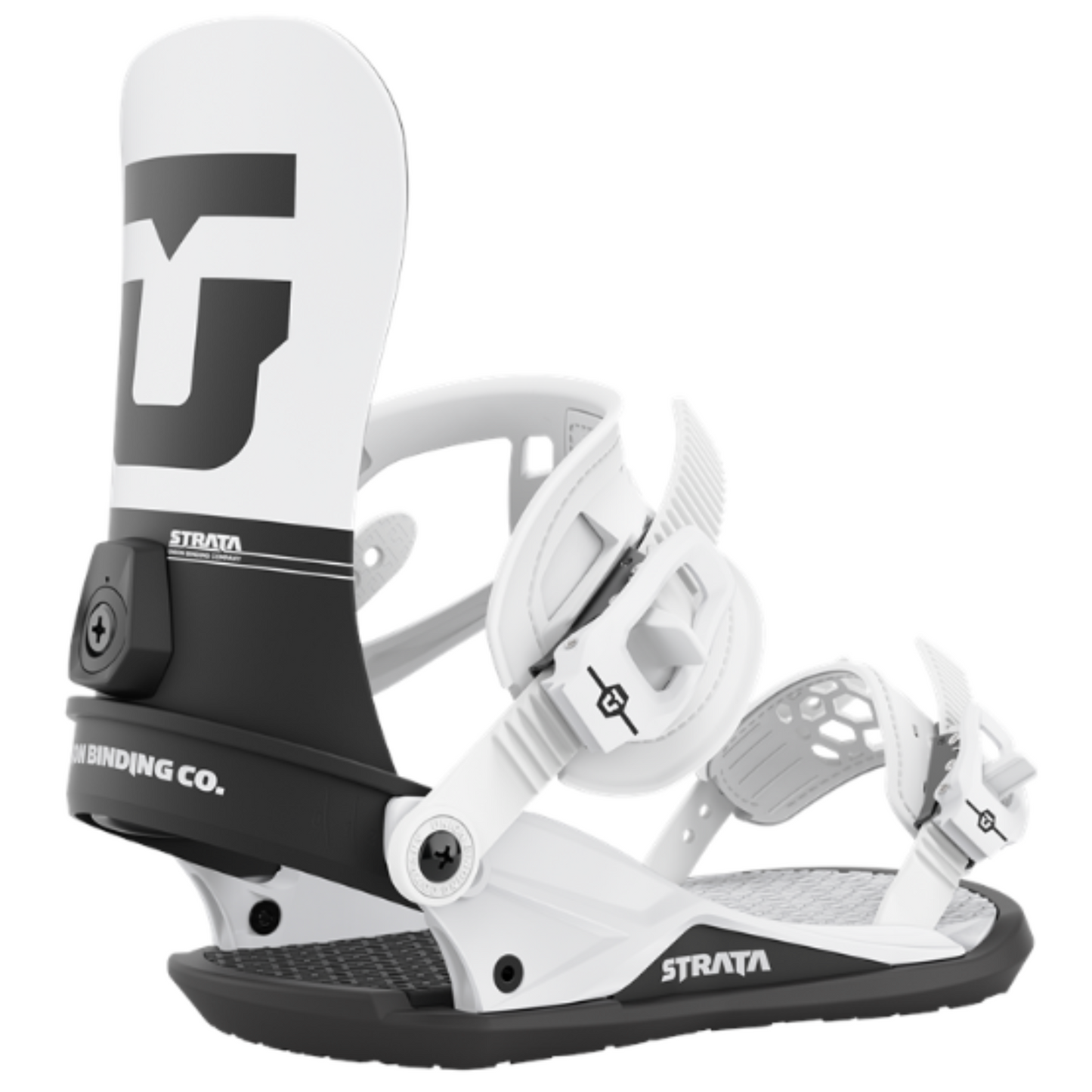 Union Strata Men's Snowboard Bindings in White