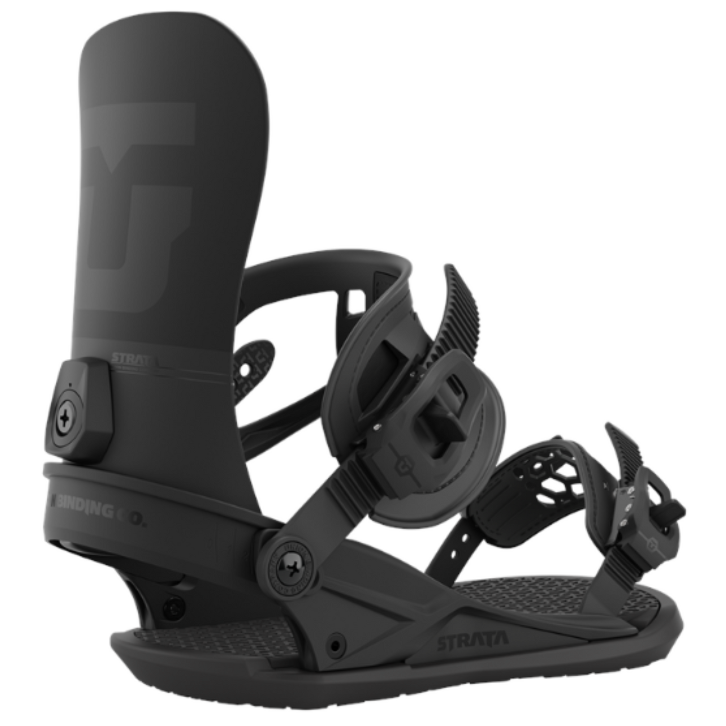 Union Strata Men's Snowboard Bindings in Black