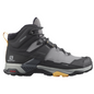 Men's Salomon X Ultra 4 Mid Winter Boots in black and grey