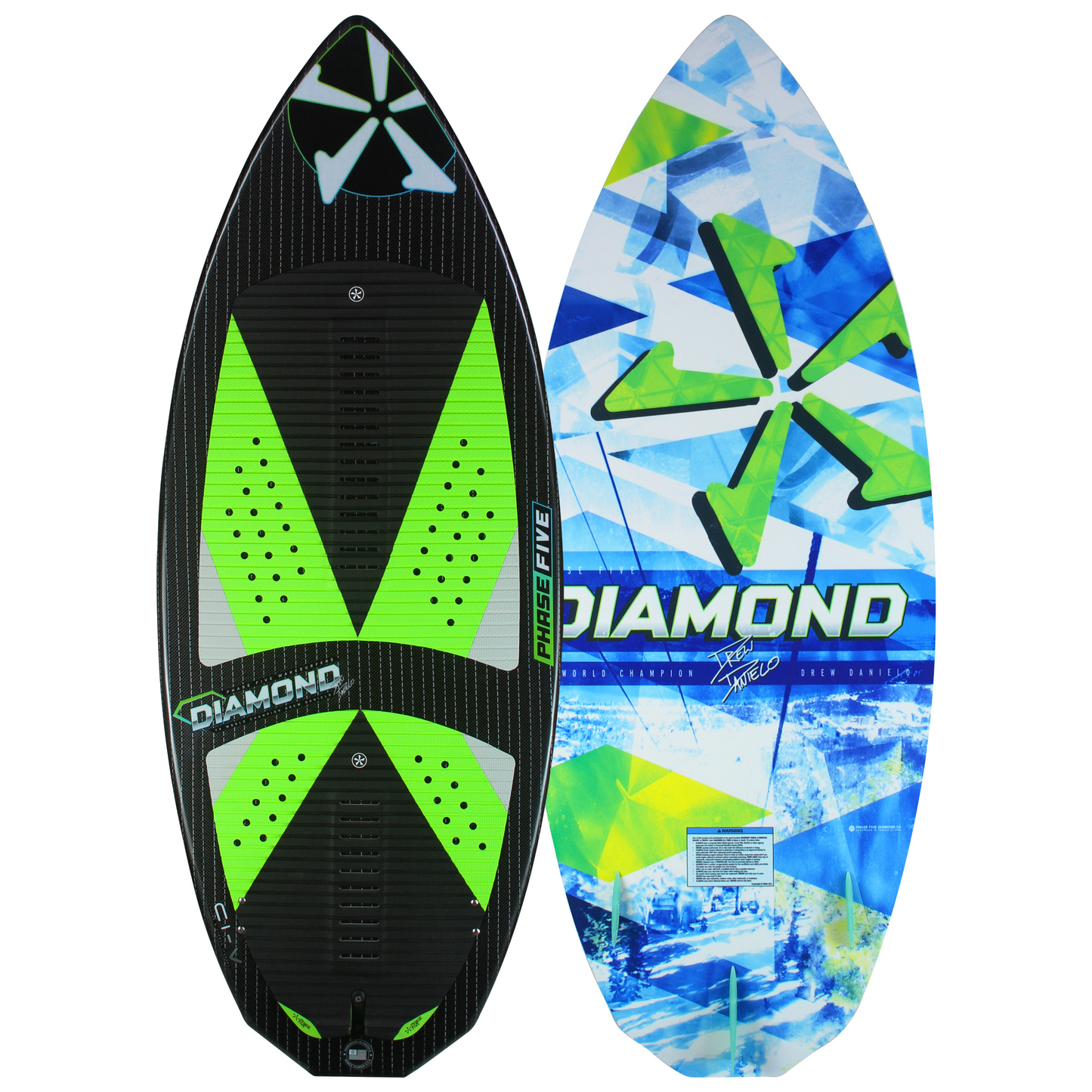 Phase 5 Diamond Turbo front and back picture.