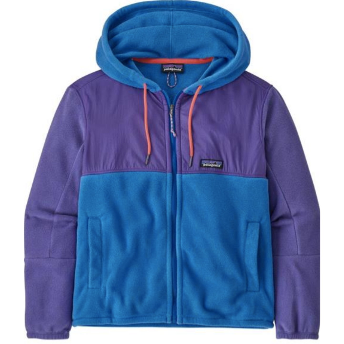 Patagonia Women's Microdini Hoody in Bayou Blue, front picture