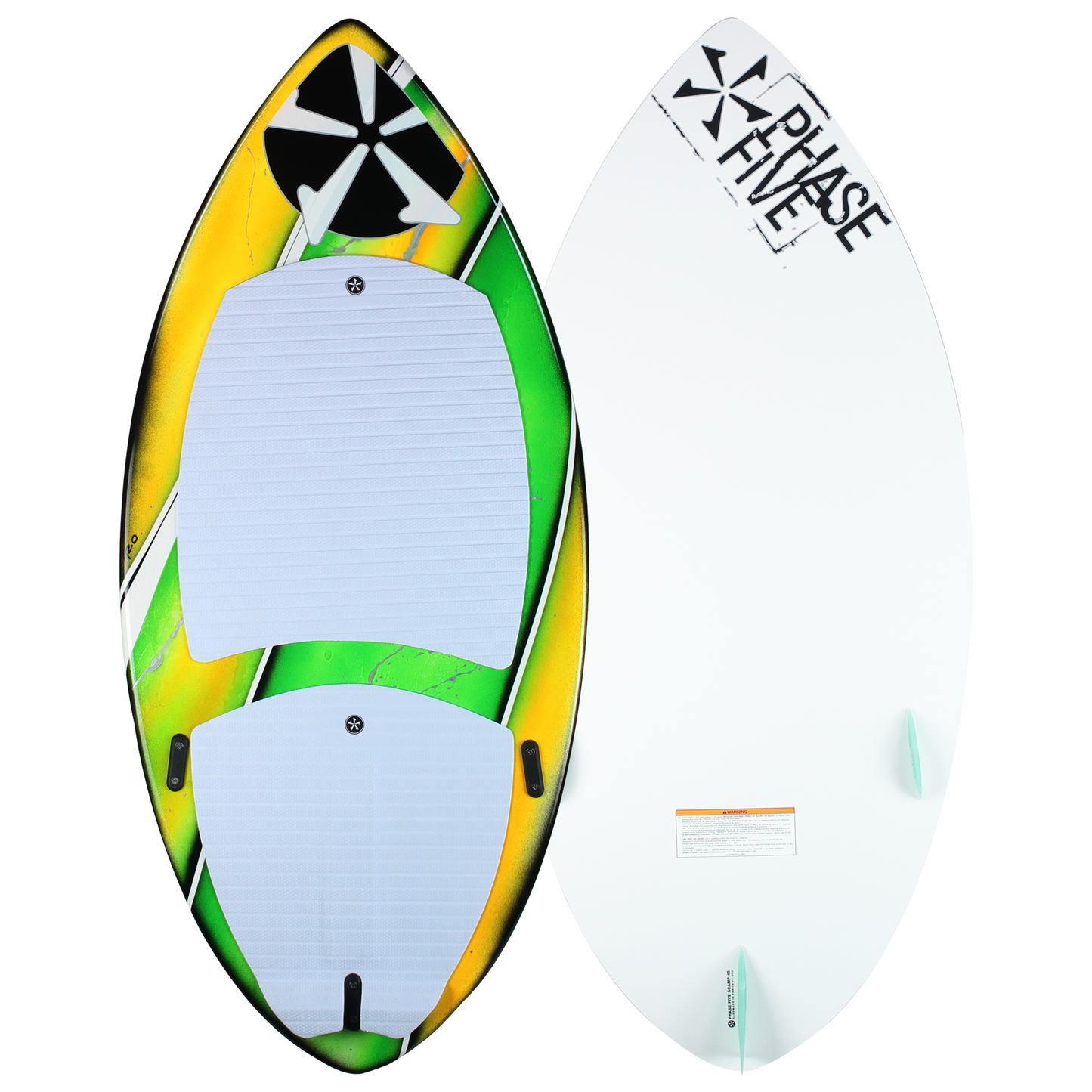 Phase 5 Scamp board in 45" front and back picture