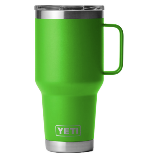 Yeti Rambler 30z Travel Mug in Canopy Green