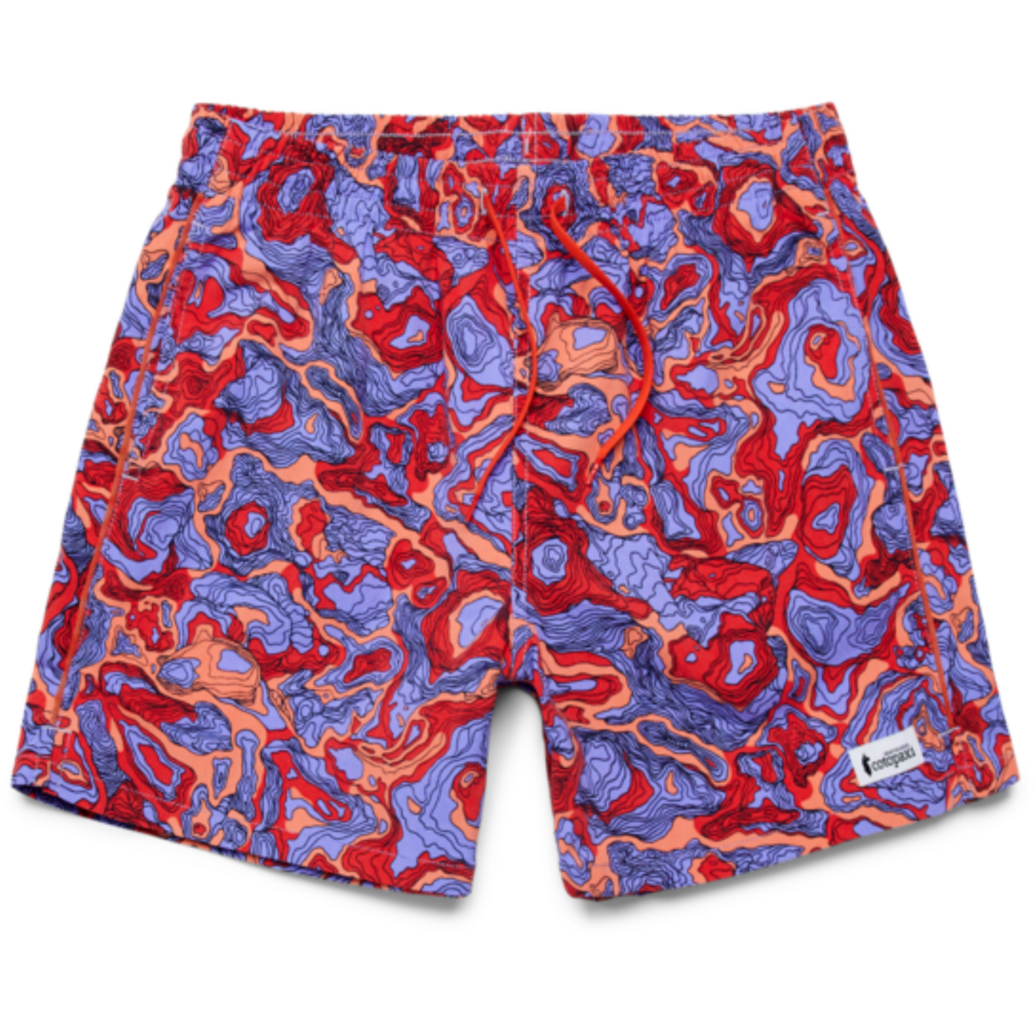 Cotopaxi Flat Lay Men's Brinco Shorts in Pattern