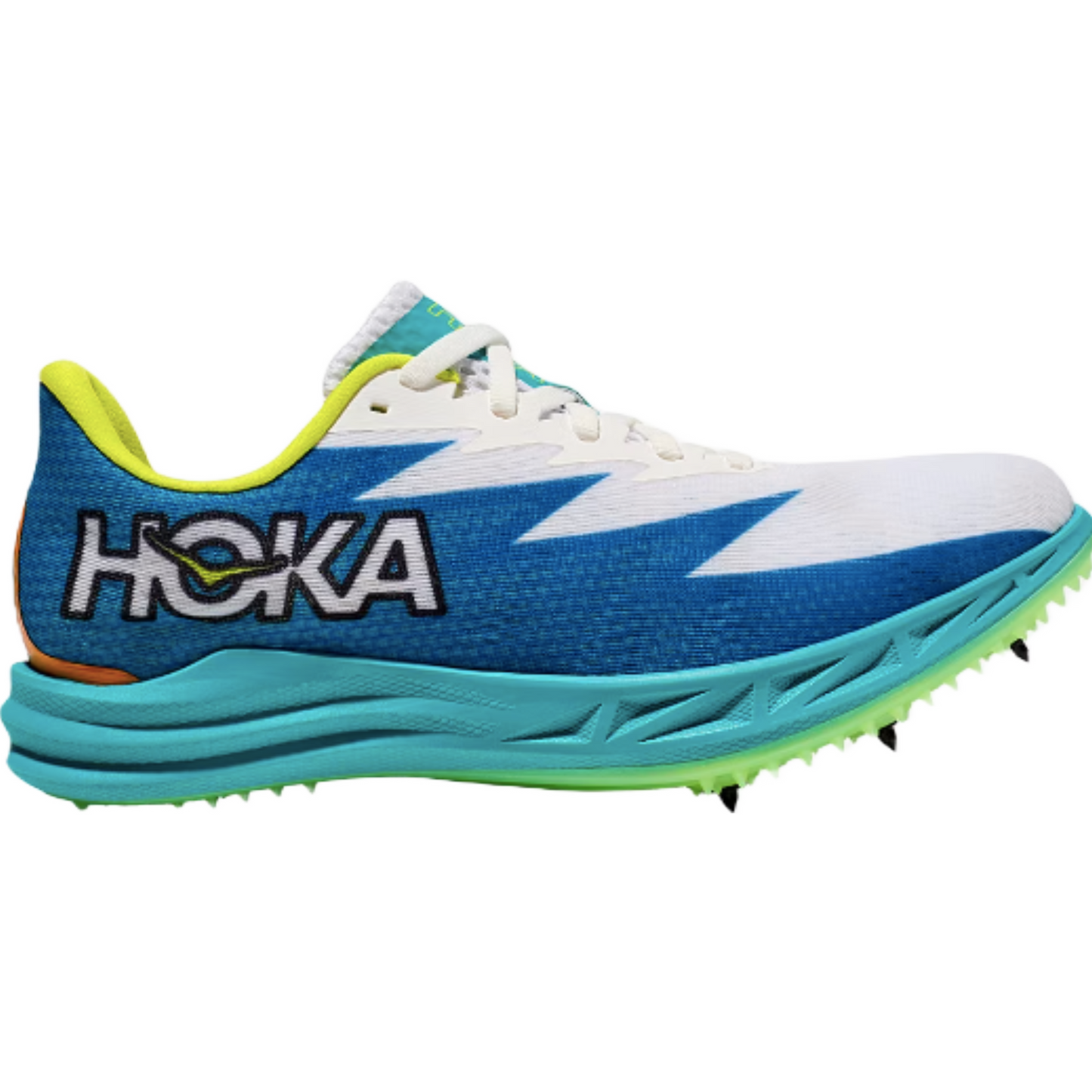 Hoka Unisex Crescendo MD Track Spikes in Blue and White