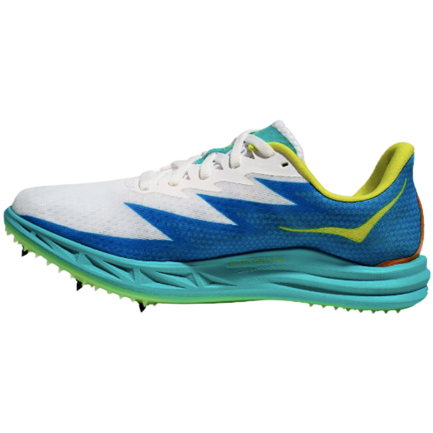 Hoka Unisex Crescendo MD Track Spikes in Blue and White