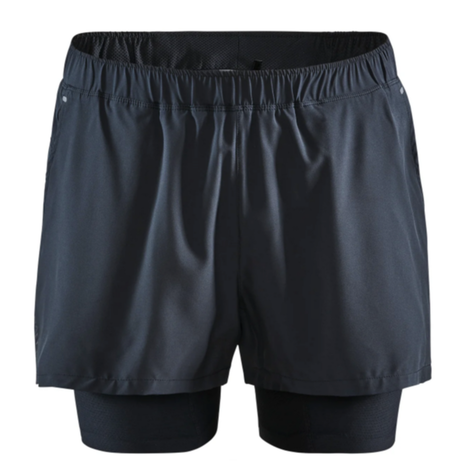 Craft Men's ADV Essence 2-in-1 stretch shorts in black