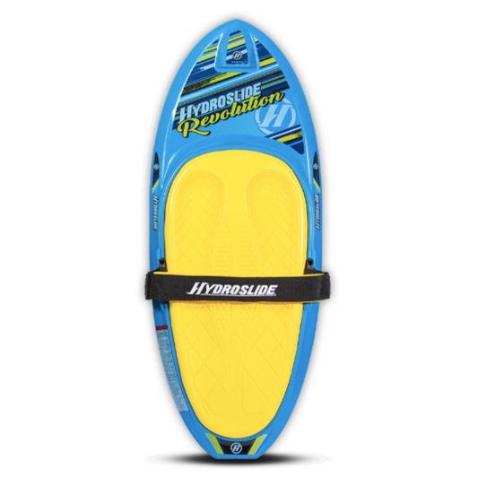 O'Brien HydroSlide Revolution kneeboard in blue and yellow