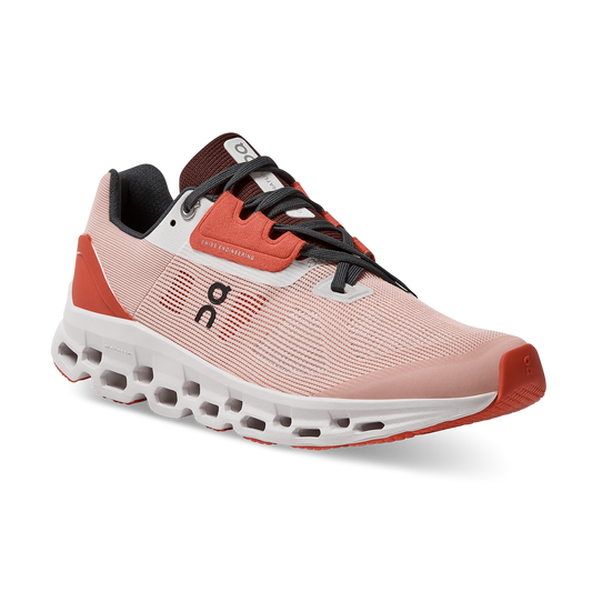 Women's On Cloudstratus in the colour Rose/Red