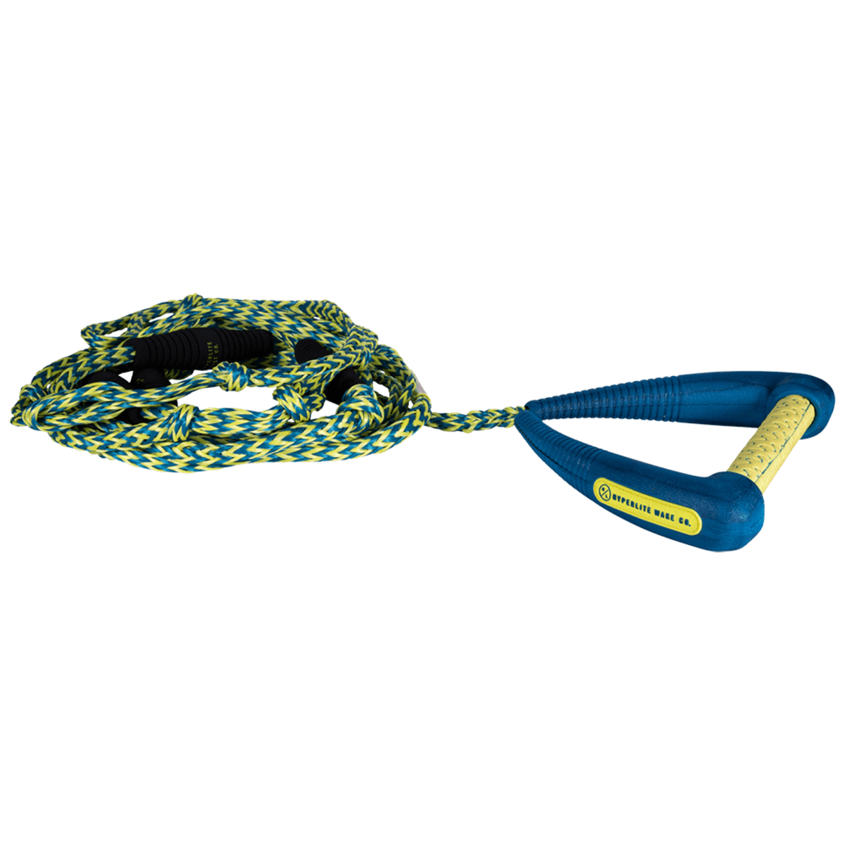 Hyperlite 25' Pro Surf Rope with Handle in yellow\blue