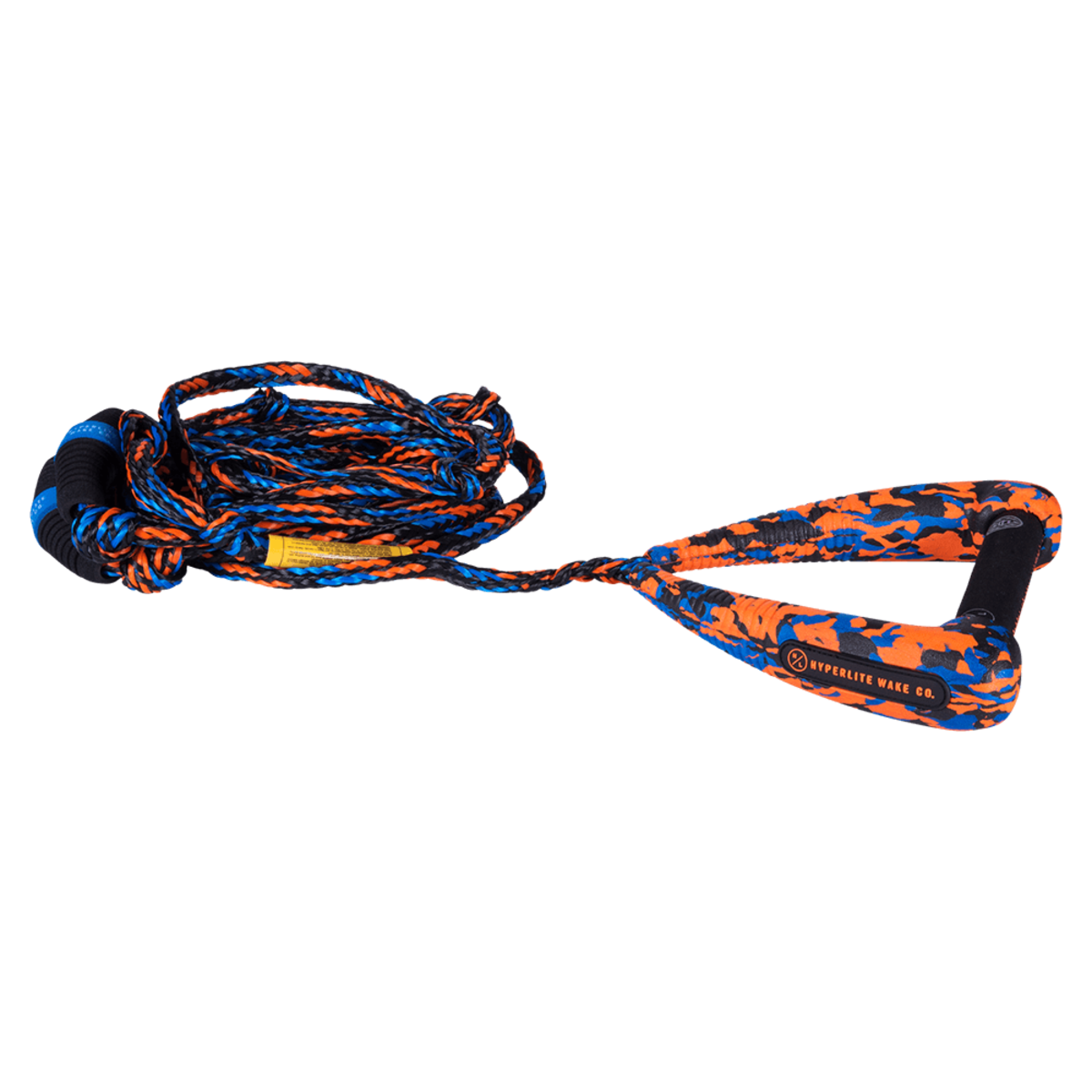 Hyperlite 25' Arc Surf Rope with Handle in Blue/Orange