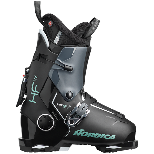 Side view of the Nordica HF 85 W Ski Boot