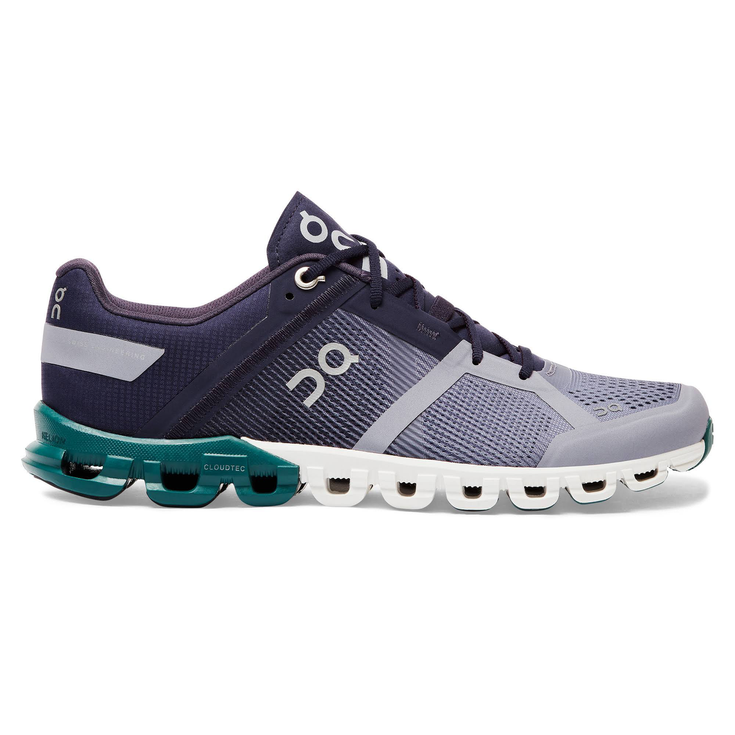 The Women's On Cloudflow running shoes in the colour violet/tide