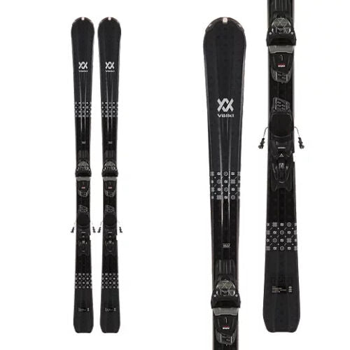 top view of the Volkl Flair 73 ski with vMotion9 binding