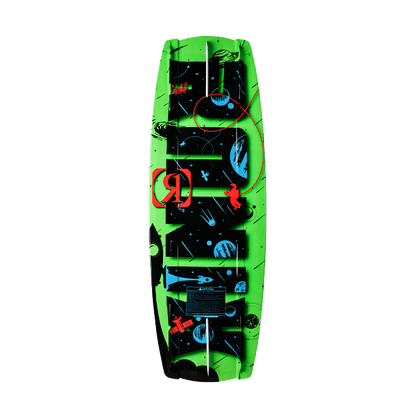 bottom view of the Ronix Vision kids Wakeboard