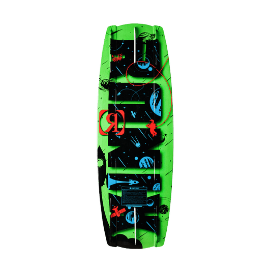 bottom view of the Ronix Vision kids Wakeboard